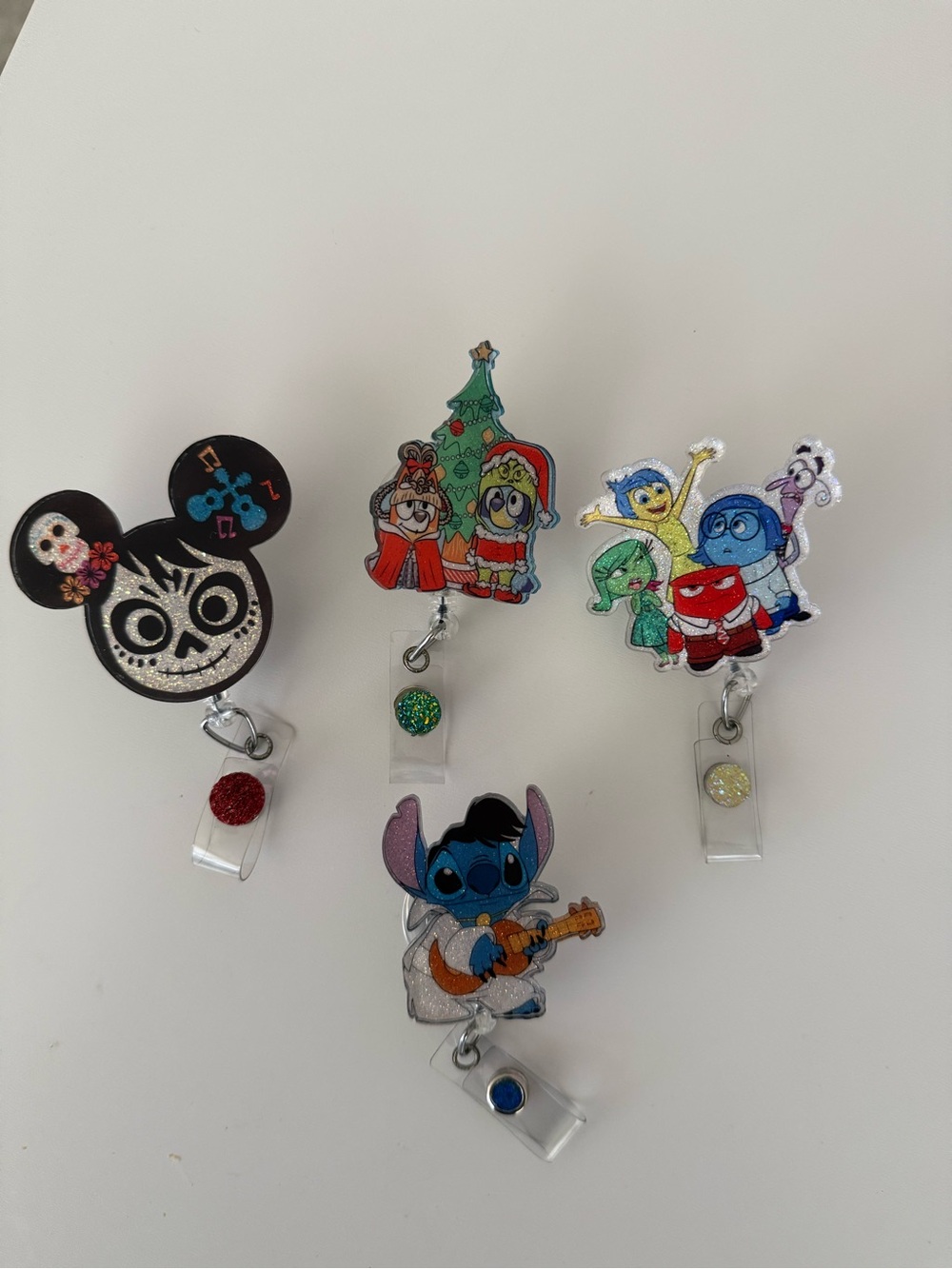 Disney Character Badge Reel Set